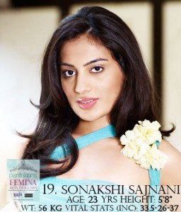 Sonakshi Sajnani - Femina Miss Sexy Legs 